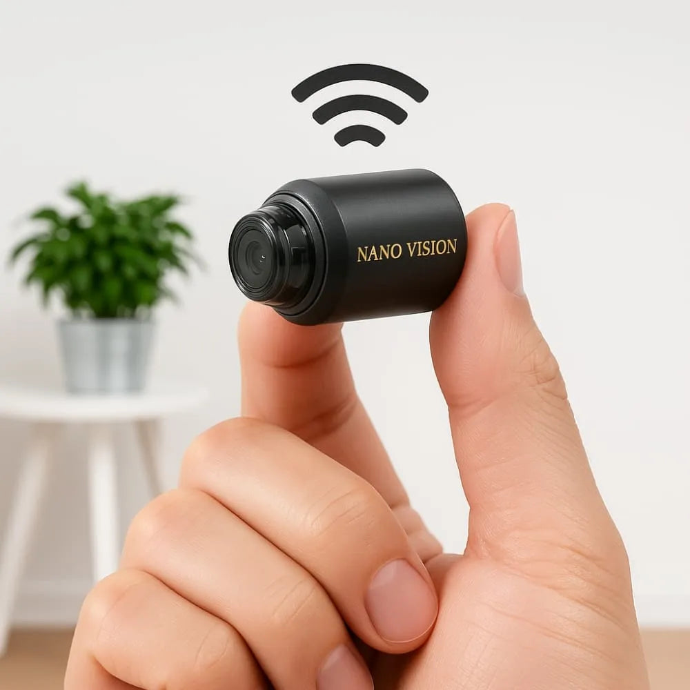 Kit 2 Nano Vision - Mini Câmera De Segurança (Ultra HD 4K)