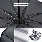 Nivus sun protect™ 2.0 Protetor Solar Parabrisa de Carros Dobrável