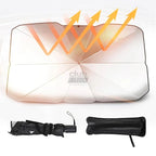 Nivus sun protect™ 2.0 Protetor Solar Parabrisa de Carros Dobrável