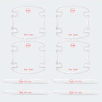 HandSticker™ Adesivo Protetor de Maçaneta Automotivo Premium - 8 Pçs