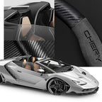 CarbonSuede Nivus™ Capa de Volante em Carbono com Suede - (🔥 Último Dia Frete Grátis )