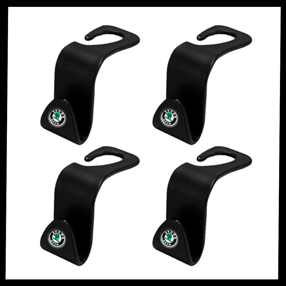 SuperHook™ Gancho Organizador Porta Treco para Carros Premium - 4 Pçs