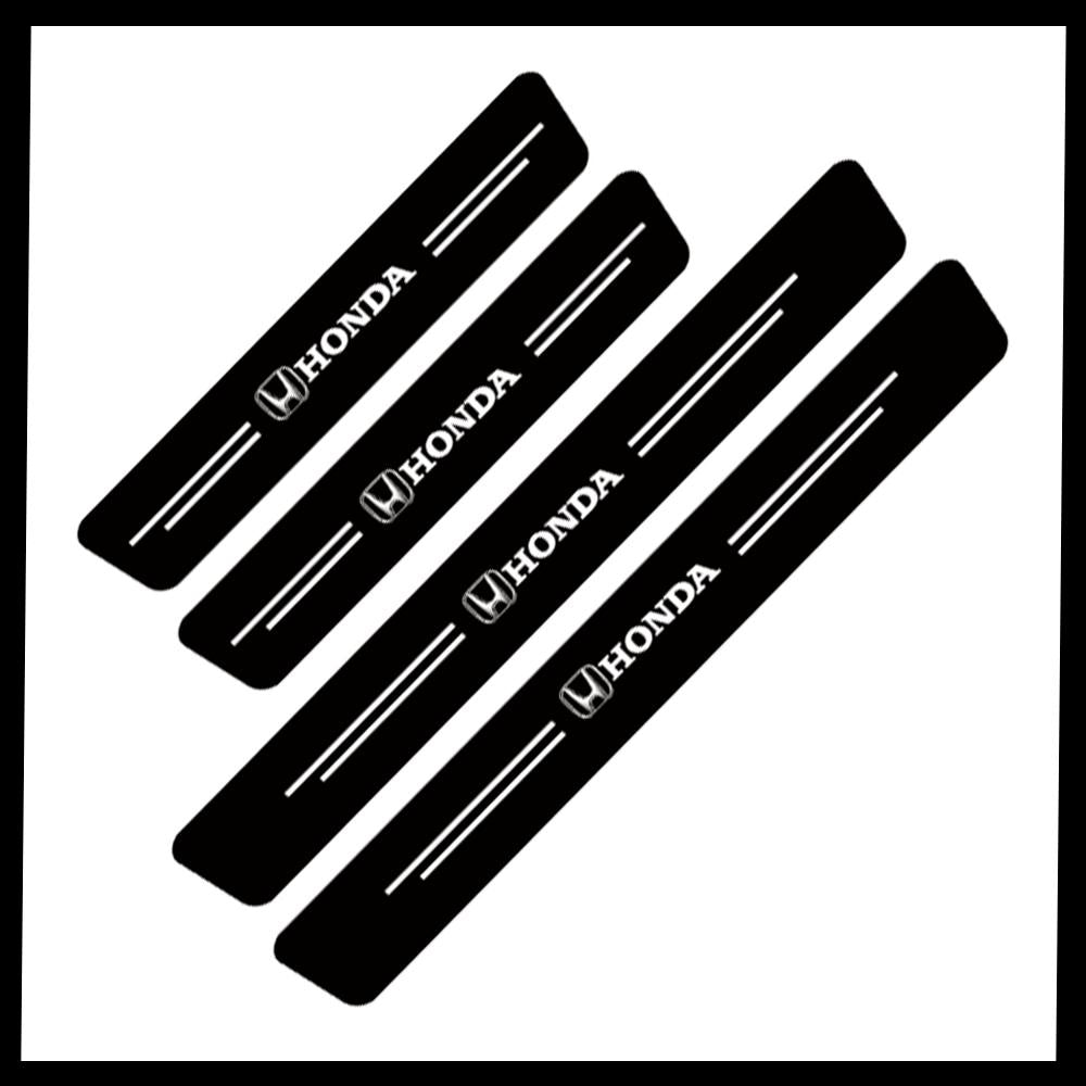 CarbonFilm™ Protetor de Soleira Anti-risco Premium - 4 Pçs