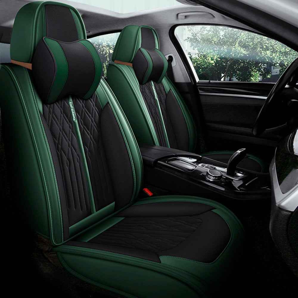 Capa Completa Automotiva Universal Aureon em Couro Legítimo e AirBag +BRINDES: Tapete e Capa Para Volante