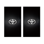 Adesivo para Coluna do Carro Personalizado Universal - 2 Pçs